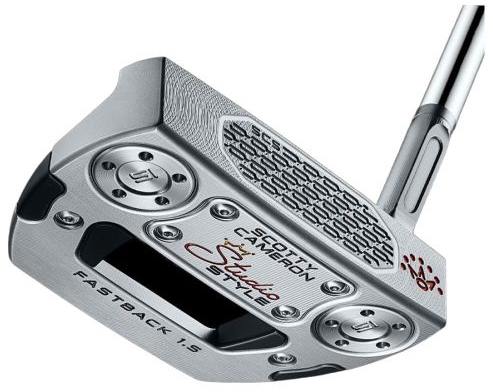 Scotty Cameron Studio Style Fastback 1.5 Putter – Compact Mid-Mallet with Flow Neck, SCS Insert & High MOI Stability