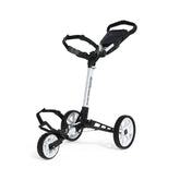Sun Mountain Pathfinder PX3 3-Wheel Golf Push Cart | Lightweight Foldable Golf Trolley with Storage Console