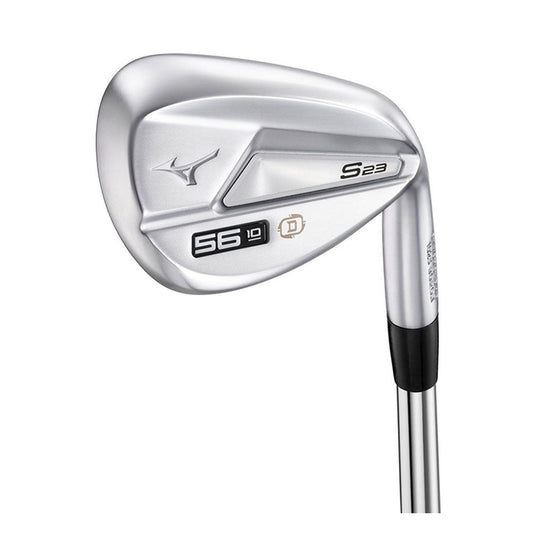 Mizuno S23 Satin Chrome Wedge | Grain Flow Forged HD | HydroFlow Micro Grooves | Precision Spin Golf Wedge
