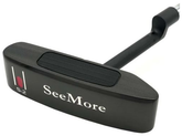 SeeMore SI2 Black Putter – RifleScope Alignment System, Precision Milled Face & Stealth Matte Finish