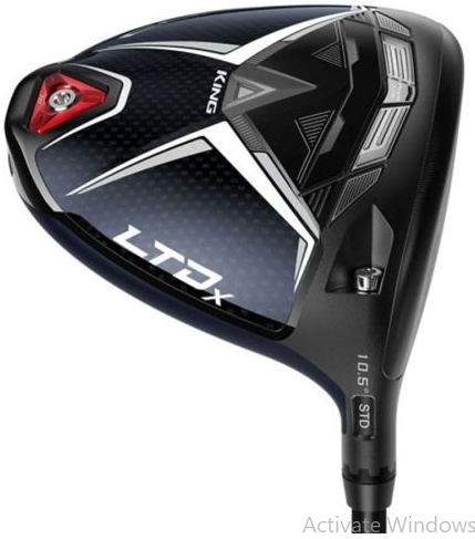 Cobra LTDx Driver Peacoat/Red – Distance Driver with PWR-COR Technology & H.O.T Face