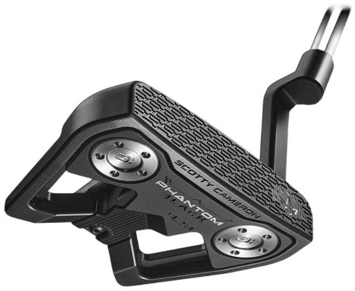 Scotty Cameron Phantom Black 9.2R Putter – High MOI Mallet with Jet Neck, Tour Alignment & Stealth Black Finish