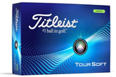 Titleist Tour Soft Golf Balls – Green | Ultra Soft Feel, Long Distance & High Visibility Golf Balls (Dozen)