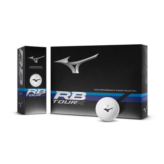 Mizuno RB Tour X Golf Balls – 1 Dozen | Tour Performance Golf Balls | Higher Trajectory & Low Driver Spin