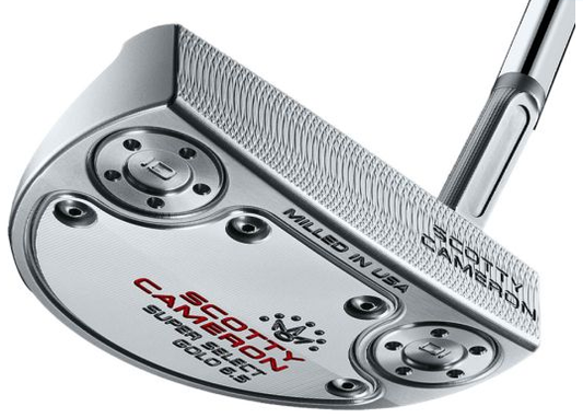Scotty Cameron Super Select Golo 6.5 Putter – Compact Mallet with I-Beam Jet Neck, Precision Milled Face & Soft Feel