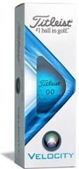 Titleist Velocity Golf Balls Matte Blue (Prior Generation) | High Distance, Low Spin & High Visibility Golf Balls (1 Dozen)