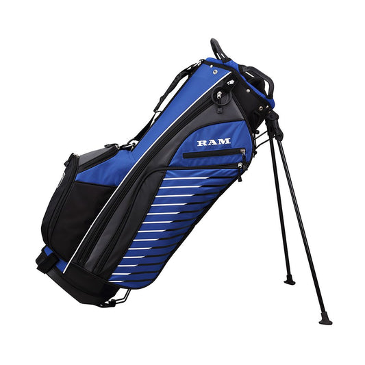 RAM Golf SDX Men's Complete Golf Set – Right Hand, Regular Flex + Stand Bag & 2 Dozen Viper Golf Balls