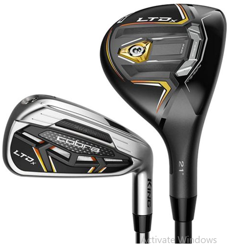 Cobra LTDx Steel Irons & Hybrid Combo Set – Distance, Forgiveness & High Launch Game Improvement Set