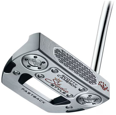 Scotty Cameron Studio Style Fastback Long Design Putter – Counterbalanced Mid-Mallet with SCS Insert & High MOI Stability