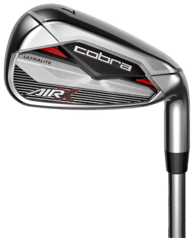 Cobra Air-X Steel Irons (5-P) | Lightweight Steel, High Launch & Forgiveness