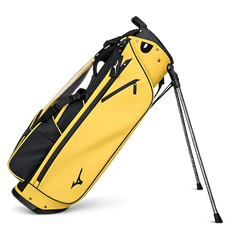 Mizuno BR-DX Golf Stand Bag – Yellow/Black | Lightweight Premium Carry Bag with Dual Strap