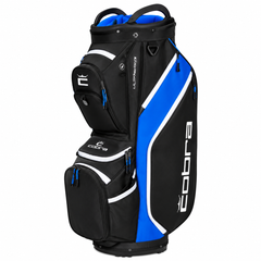 Cobra Golf Cart Bag – Black, Blue & White