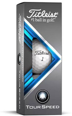 Titleist Tour Speed Golf Balls | High Distance, Soft Feel & Urethane Performance Golf Balls (1 Dozen)