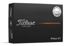 Titleist Pro V1 Performance Alignment Golf Balls – Red Line | Tour Distance, Spin & Precision Alignment (Dozen)