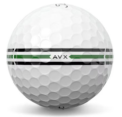Titleist AVX AIM 360 Golf Balls – White | Low Flight, Ultra Soft Feel & 360° Alignment (Dozen)
