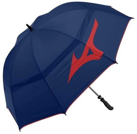 Mizuno Tour Twin Canopy Golf Umbrella – Windproof Double Canopy Rain Umbrella