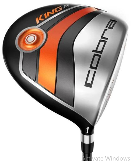 Cobra KING JR Golf Set – Right Hand Junior Complete Golf Set with Driver, Hybrid, Irons, Putter & Stand Bag