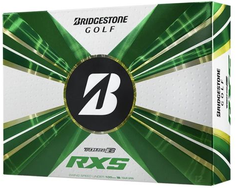 Bridgestone Tour B RXS Golf Balls White (Prior Generation) – Soft Feel, Maximum Spin & Control for Moderate Swing Speeds
