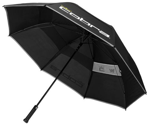 Cobra Crown C Golf Umbrella – Windproof Double Canopy Large Coverage Rain & Sun Protection