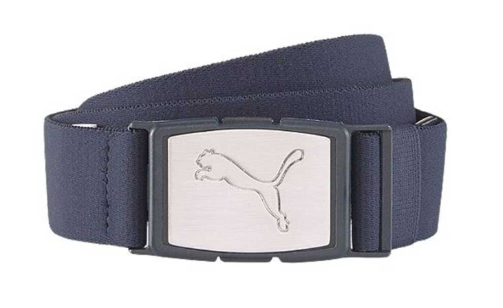PUMA Reversible Web Golf Belt for Men | Adjustable Stretch Performance Golf Belt