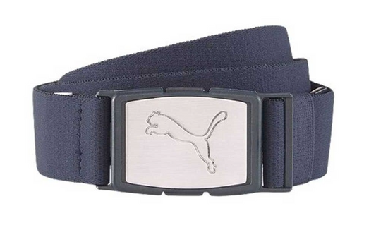 PUMA Reversible Web Golf Belt for Men | Adjustable Stretch Performance Golf Belt