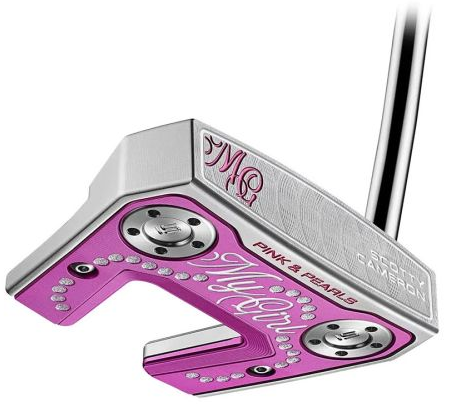Scotty Cameron My Girl Limited Putter – Pink  &  Pearls Ladies Mallet Premium Edition