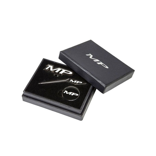 Mizuno MP Marker & Fork Set – Premium Golf Divot Tool, Ball Marker & Hat Clip Gift Set