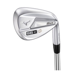 Mizuno S23 Satin Chrome Wedge | Grain Flow Forged HD | HydroFlow Micro Grooves | Precision Spin Golf Wedge