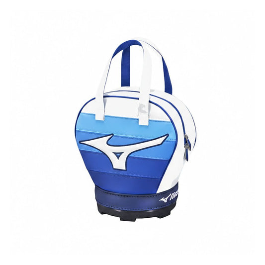 Mizuno Golf Round Pouch Bag White / Blue | Premium Golf Accessories Carry Bag
