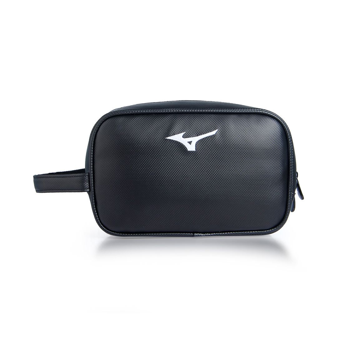 Mizuno Serious Performance Golf Shoe Bag – Black | Premium Golf Shoe Storage & Travel Organizer