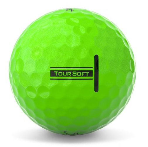 Titleist Tour Soft Golf Balls – Green | Ultra Soft Feel, Long Distance & High Visibility Golf Balls (Dozen)