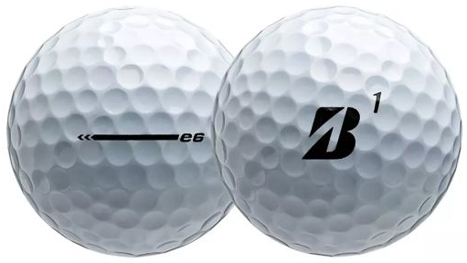 Bridgestone e6 Golf Balls White – Soft Feel, Long Distance & Straight Flight for All Swing Speeds