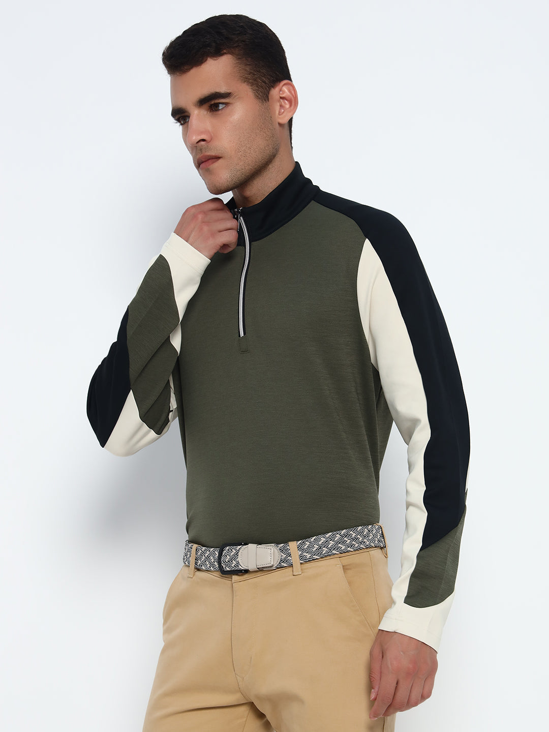 Color Block Polo
