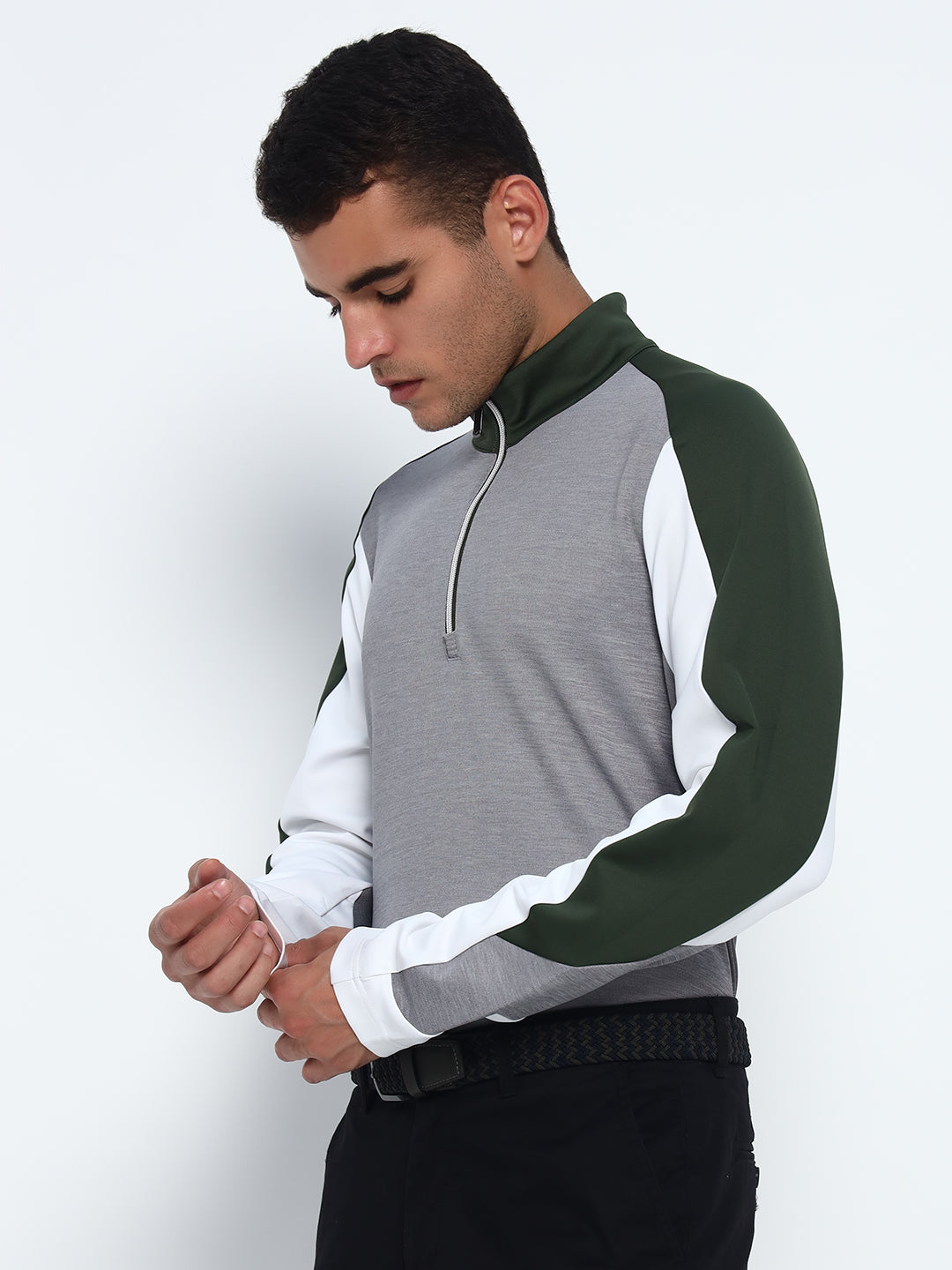 Color Block Polo