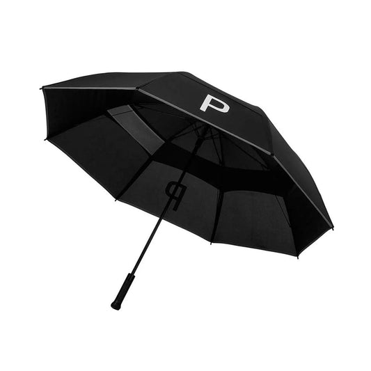 PUMA Golf Tour Double Canopy Umbrella | Windproof Waterproof Golf Umbrella | UV Protection