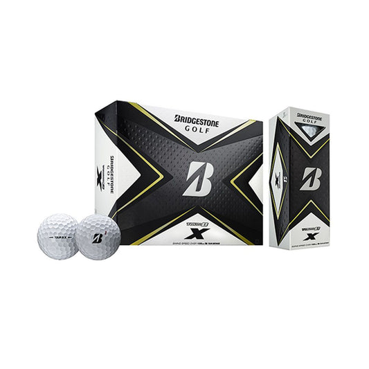 Bridgestone Tour B X Golf Balls – 12 Ball Pack | REACTIV X Smart Cover | Maximum Distance | Tour-Level Spin | Premium Urethane Golf Balls