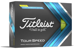 Titleist Tour Speed Golf Balls | High Distance, Soft Feel & Urethane Performance Golf Balls (1 Dozen)