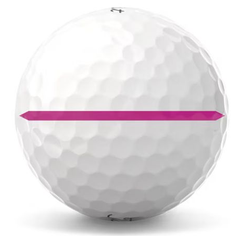 Titleist Pro V1 Performance Alignment Golf Balls – Pink Line | Tour Distance, Spin & Precision Alignment (Dozen)