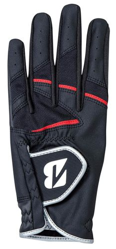 Bridgestone Men's Soft Grip Golf Glove Left Hand Black – Premium Grip, Breathable Comfort & Durable Fit