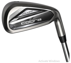 Cobra DS-ADAPT Graphite Irons Set (5–GW) – Lightweight Distance Irons with PWRSHELL & H.O.T Face Technology