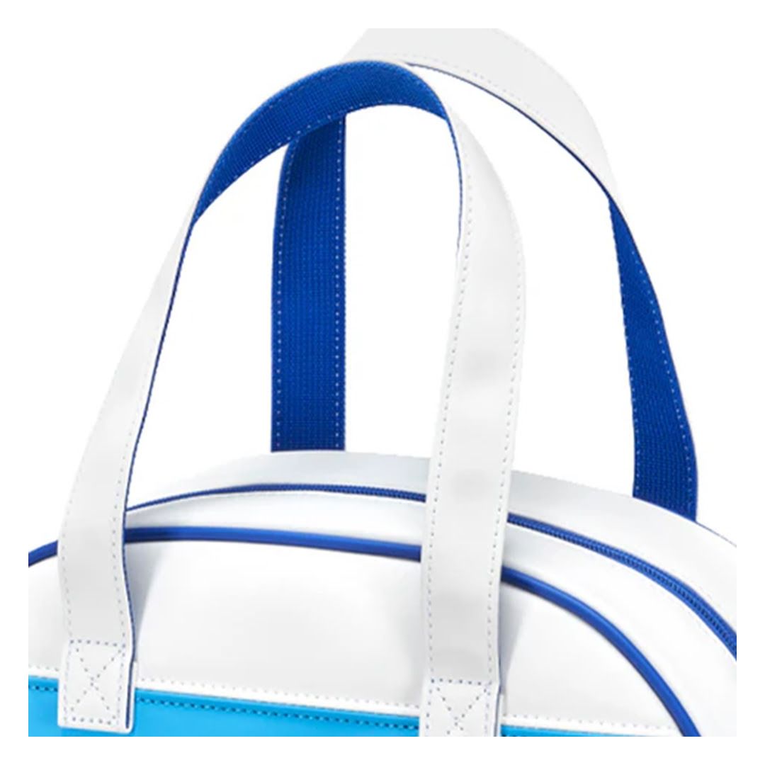 Mizuno Golf Round Pouch Bag White / Blue | Premium Golf Accessories Carry Bag