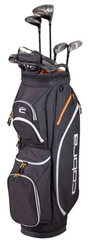 COBRA Men’s Fly-XL Graphite Golf Set (Right Hand, Regular Flex) – 10 Clubs + Stand Bag | Complete Game Improvement Set