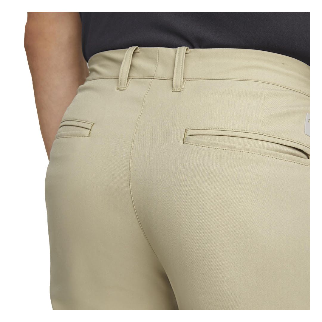 PUMA Dealer Tailored Men's Golf Pants - Khaki | Stretch Performance Golf Trousers