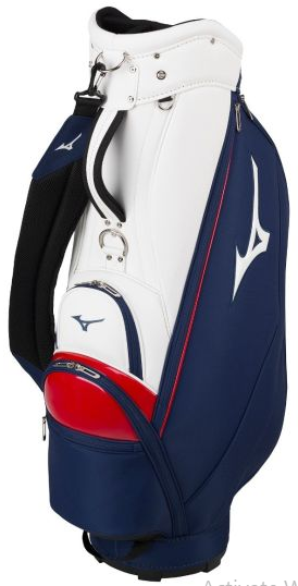 Mizuno SP-Sporty Cart Bag – Stylish Lightweight Golf Cart Bag with 14-Way Divider & Ample Storage