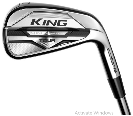 Cobra KING Tour MIM Irons Set (4-PW) Steel Shaft – Precision Forged Players Iron with MIM Technology