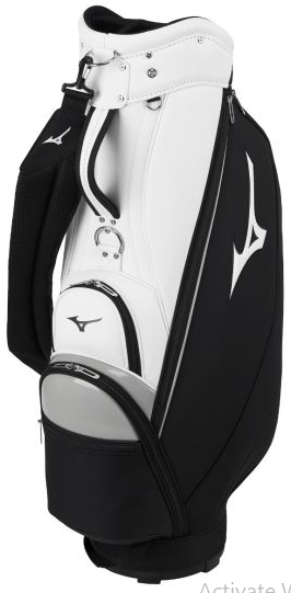 Mizuno SP-Sporty Cart Bag – Stylish Lightweight Golf Cart Bag with 14-Way Divider & Ample Storage