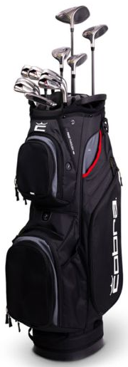 Cobra Men’s Air-X2 Graphite Golf Set Right Hand Regular (11 Clubs + Bag) – Lightweight Complete Golf Set