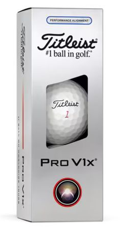Titleist Pro V1x Performance Alignment Golf Balls – Blue Line | High Flight, Spin Control & Precision Alignment (Dozen)
