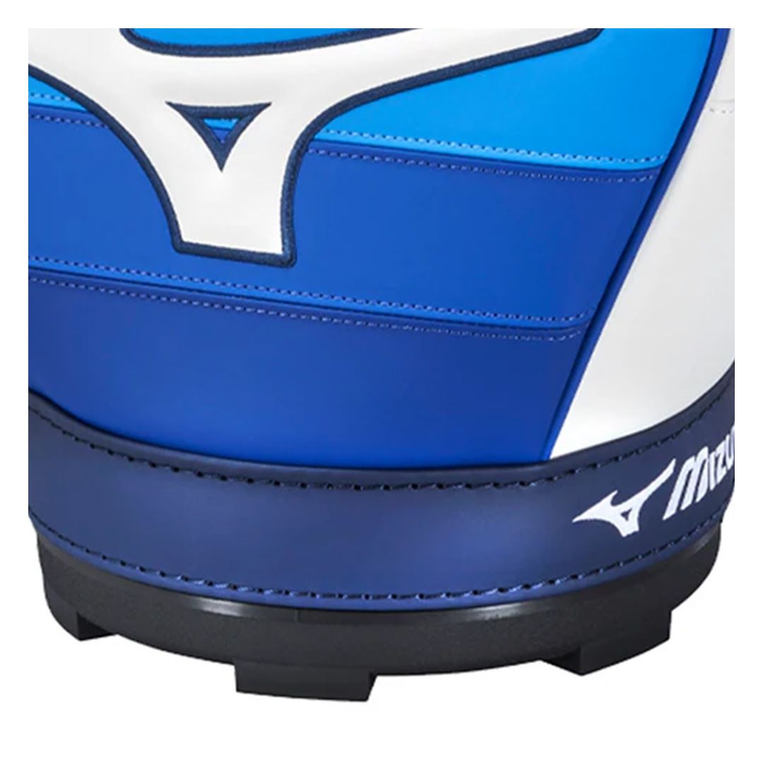 Mizuno Golf Round Pouch Bag White / Blue | Premium Golf Accessories Carry Bag