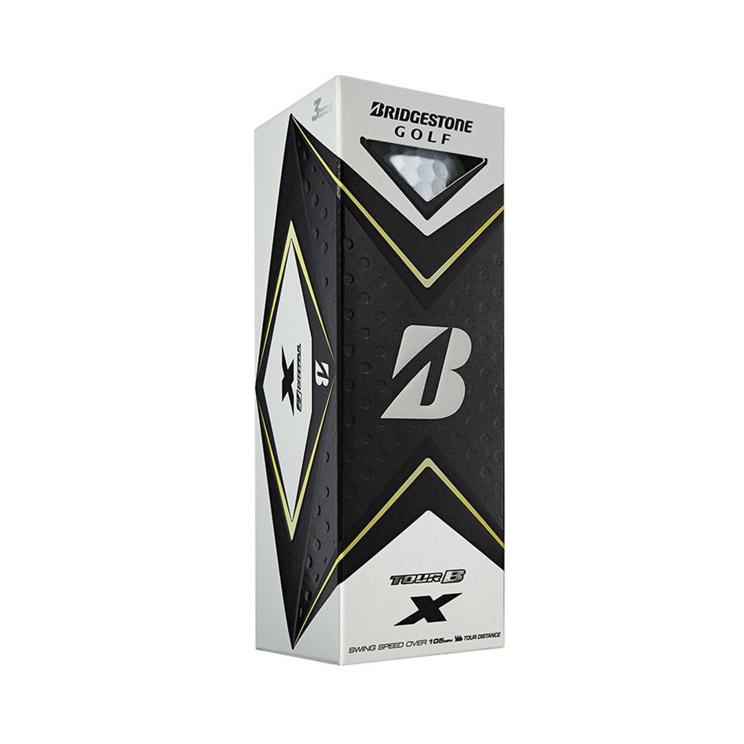 Bridgestone Tour B X Golf Balls – 12 Ball Pack | REACTIV X Smart Cover | Maximum Distance | Tour-Level Spin | Premium Urethane Golf Balls